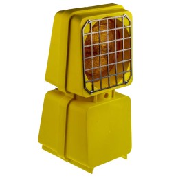 1 pcs - Wolf Safety HL95 Series Amber Steady Beacon, 5.6 V dc, Portable Mount, LED Bulb