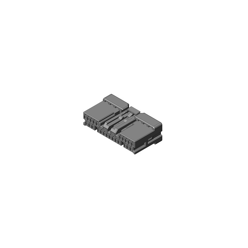 1 pcs : MX77D024SF1 - CONN RCPT HSG 24POS