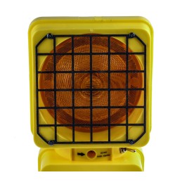 1 pcs - Wolf Safety HL95 Series Amber Steady Beacon, 5.6 V dc, Portable Mount, LED Bulb