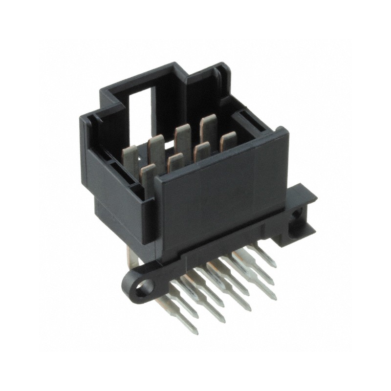 1 pcs : 9-966140-3 - CONN HEADER R/A 12POS 5MM