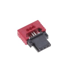1 pcs : 234451-E - 3-PIN, FEMALE,IDC2426POSITIVER/A
