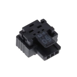 1 pcs : 234459-E - 3-PIN, FEMALE,IDC2426FRICTIONSTR