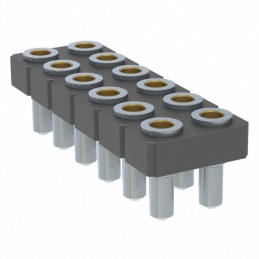 1 pcs : 415-47-212-41-004000 - CONN SOCKET 12POS 0.1 GOLD PCB