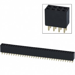1 pcs : PPPC322LFBN-RC - CONN HDR 64POS 0.1 GOLD PCB