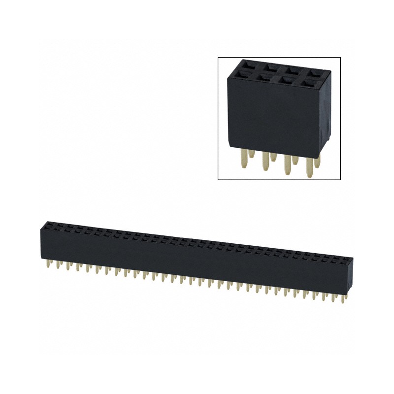 1 pcs : PPPC322LFBN-RC - CONN HDR 64POS 0.1 GOLD PCB