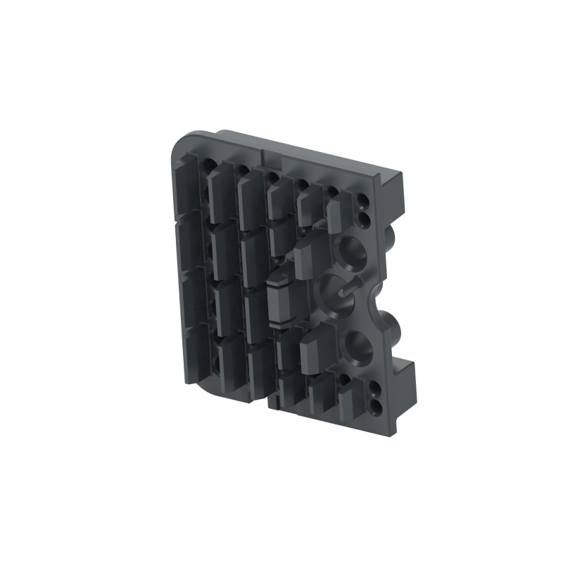 1 pcs : WB-51SBR - WEDGE LOCK, 102P, PLG, BLK, RT,