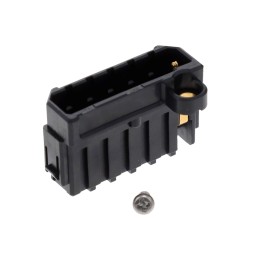 1 pcs : JN13CJ06PN1 - 6 POSITION MALE PANEL MOUNT RECE