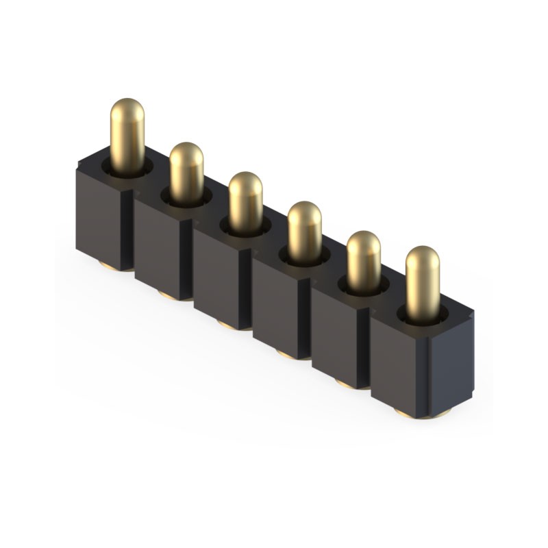 1 pcs : 811-22-006-30-022101 - FMLB SPRING-LOADED CONN, SMT SIN