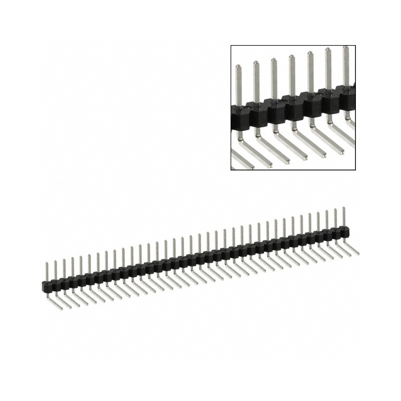 1 pcs : PEC36SBCN - CONN HEADER R/A 36POS 2.54MM