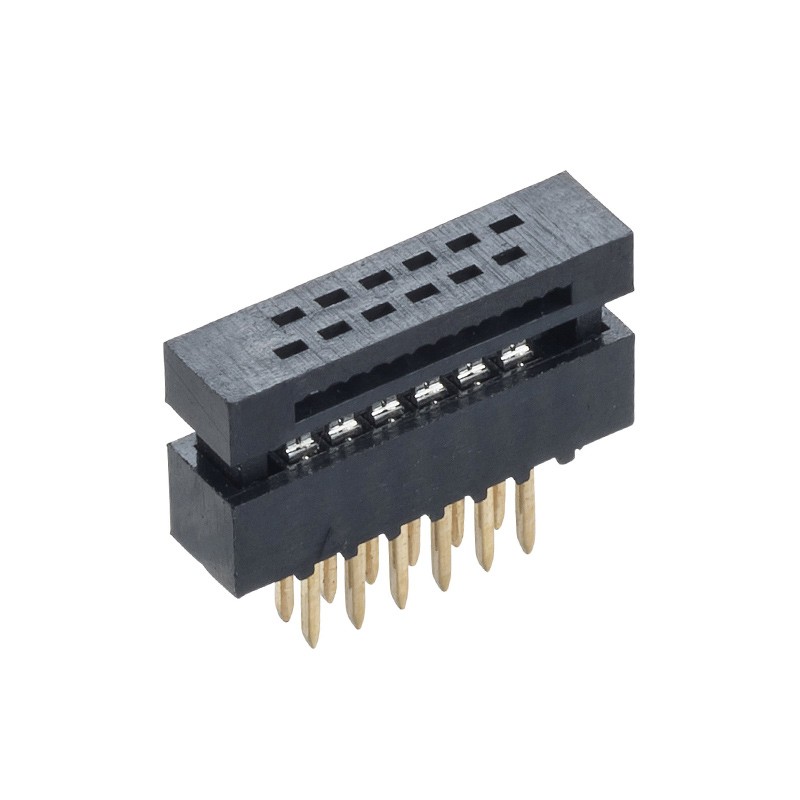 1 pcs : M50-3800642 - CONN DIP HDR IDC 12P 30AWG VERT