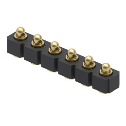 1 pcs : 811-22-006-30-000101 - CONN SPRING PISTON 6POS SMD