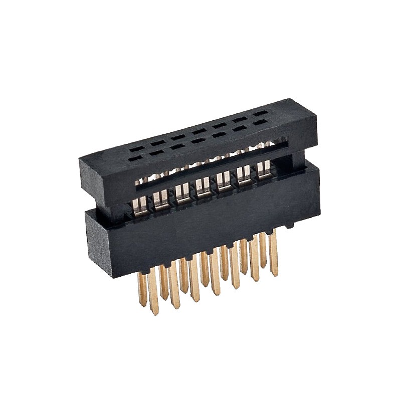 1 pcs : M50-3800742 - CONN DIP HDR IDC 14P 30AWG VERT