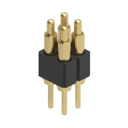 1 pcs : 838-22-004-10-001101 - CONN SPRING PISTON 4POS PCB