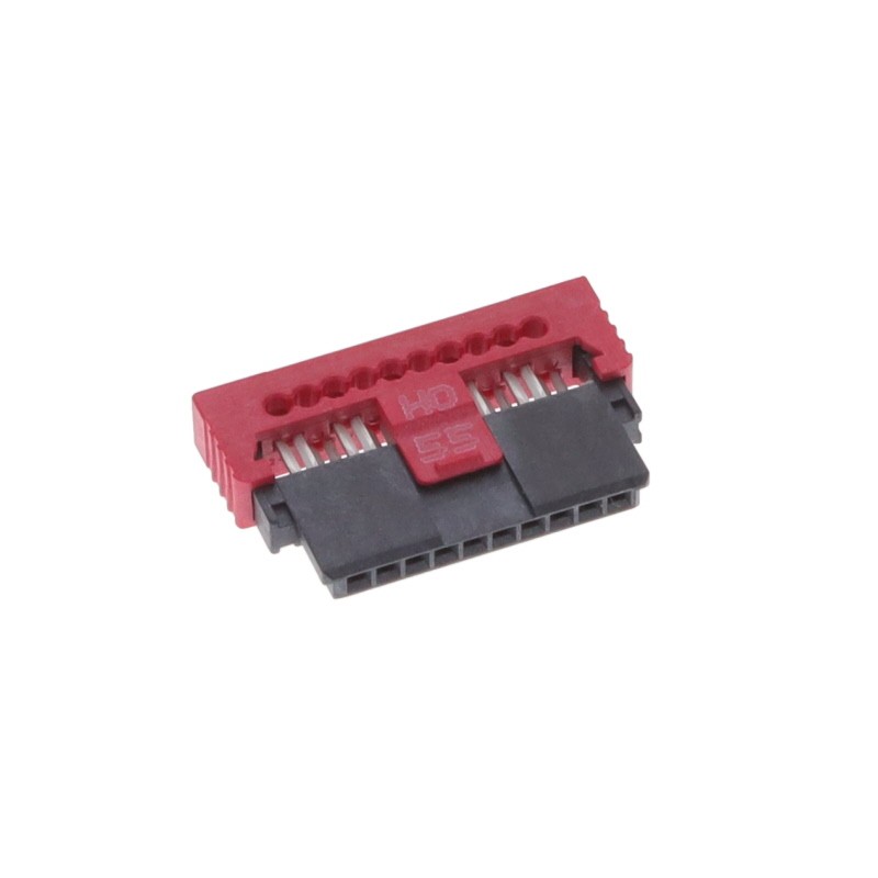 1 pcs : 234465-E - 10-PIN, FEMALE,IDC2426POSITIVER/