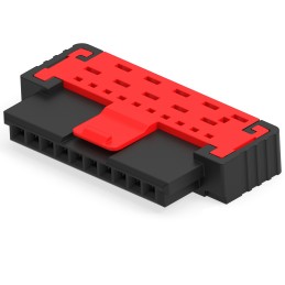 1 pcs : 234472-E - 10-PIN, FEMALE,IDC2426POSITIVEST