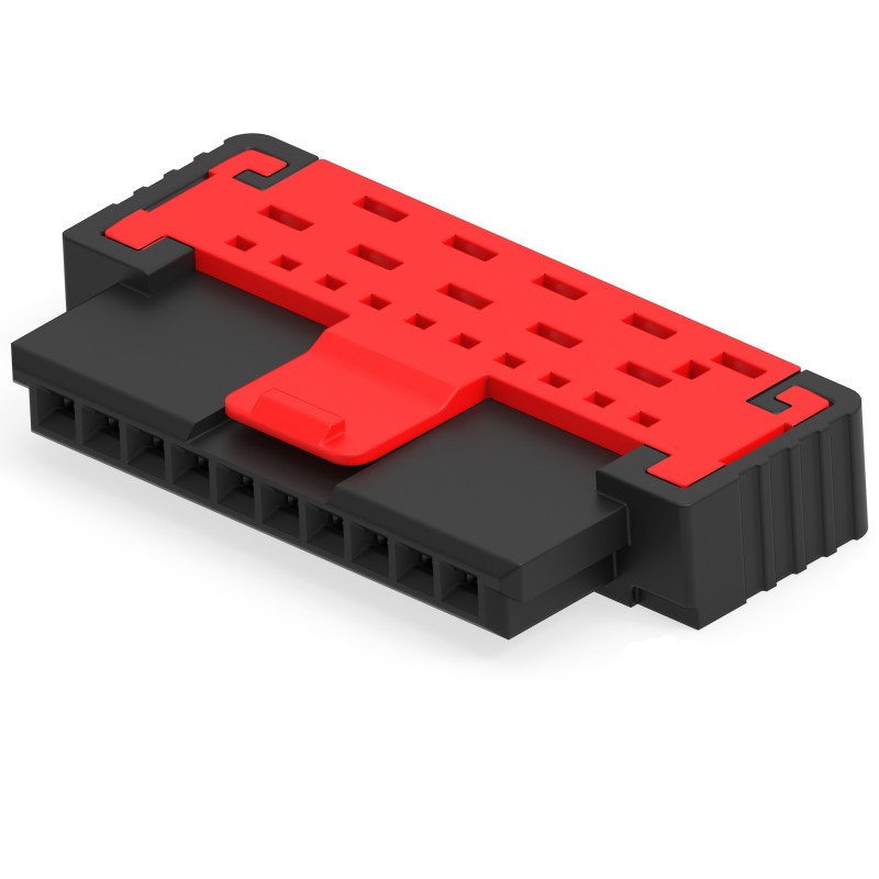 1 pcs : 234472-E - 10-PIN, FEMALE,IDC2426POSITIVEST