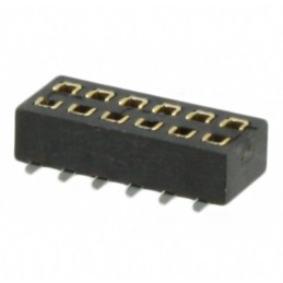 1 pcs : M50-3150642 - CONN RCPT 12POS 0.05 GOLD SMD
