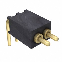 1 pcs : 854-22-002-20-001101 - CONN SPRING PISTON 2POS R/A PCB