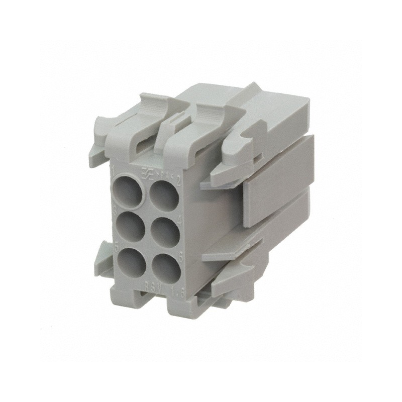 1 pcs : 1414100000 - CONN PLUG HSG 6POS 5.00MM