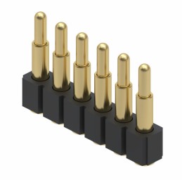 1 pcs : 837-22-006-30-001101 - CONN SPRING PISTON 6POS SMD