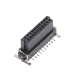 1 pcs : 354063-E - SMC F VERT B 20POS SMT 9MM