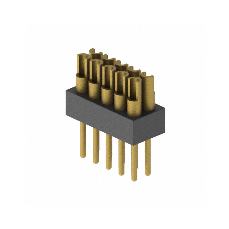 1 pcs : 852-10-010-10-003000 - CONN HEADER VERT 10POS 1.27MM