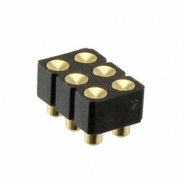 1 pcs : 419-10-206-30-007000 - CONN SPRING TARGET 6POS SMD