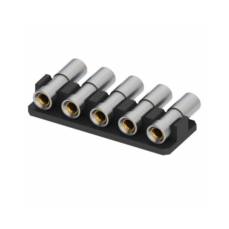 1 pcs : 835-43-005-40-030001 - CONN RCPT 5POS 0.1 GOLD SMD R/A