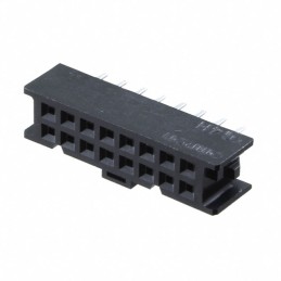 1 pcs : XG4H-1631 - CONN RCPT 16POS 0.1 GOLD PCB