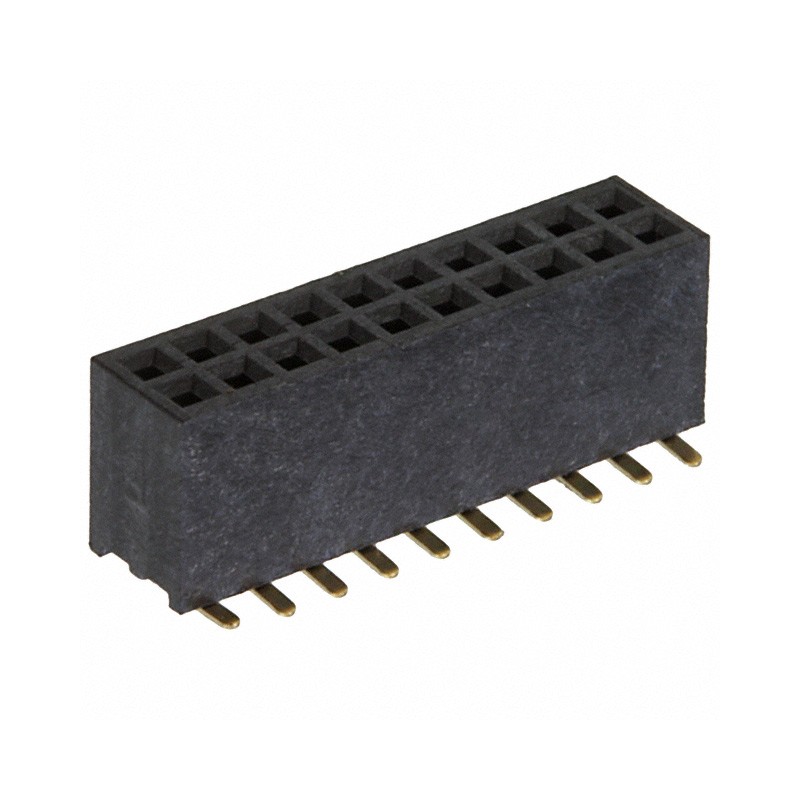 1 pcs : M50-3101045 - CONN RCPT 20POS 0.05 GOLD SMD