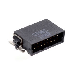 1 pcs : 354094-E - 16-PIN, RIGHT ANGLE, SMT