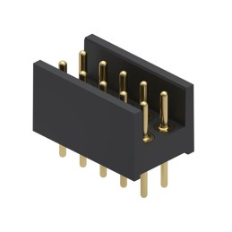 1 pcs : 802-10-010-10-052000 - CONN HEADER VERT 10POS 2.54MM