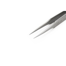 1 pcs - Weller Erem 115 mm, Stainless Steel, Pointed, Relieved, Tweezers