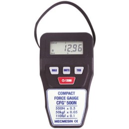 1 pcs - Mecmesin 860-023 Force Gauge 500Hz RS232, Range: 500N, Resolution: 0.5 N, With RS Calibration