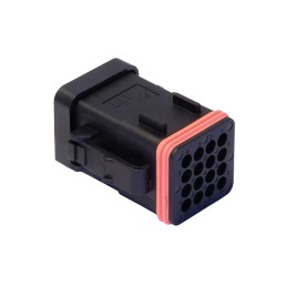 1 pcs : 132015-0073 - CONN PLUG HSG 16POS