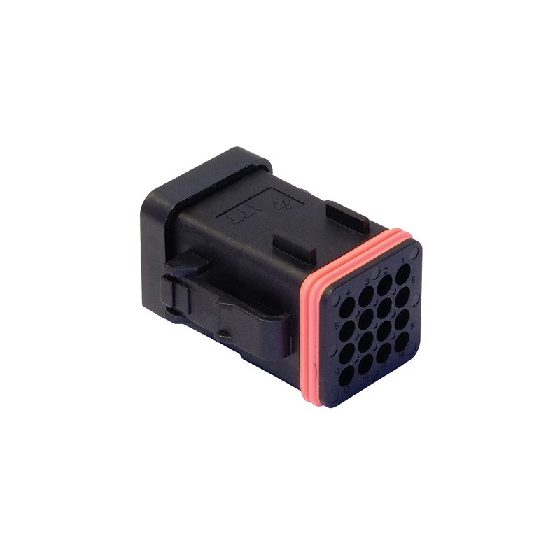 1 pcs : 132015-0073 - CONN PLUG HSG 16POS
