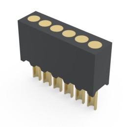 1 pcs : 856-10-006-10-003000 - .050' PITCH SINGLE ROW SOLDERCUP