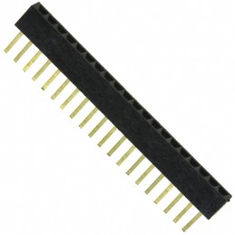 1 pcs : SFM210-LPSE-S20-ST-BK - CONN HDR 20POS 0.039 GOLD PCB