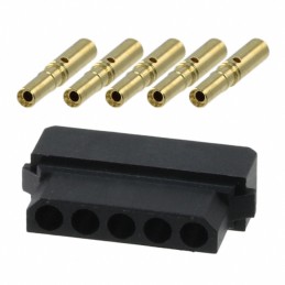 1 pcs : M80-8450545 - CONN RCPT 5P CRIMP 24-28AWG GOLD