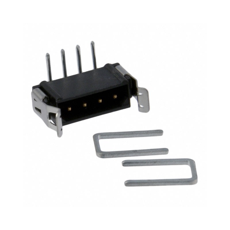 1 pcs : M80-8420442 - CONN HEADER R/A 4POS 2MM