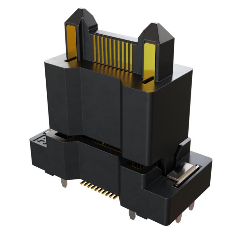 1 pcs : F11-20102042R - 0.5MM M 20 WAY SGL+PWR (18.20MM)