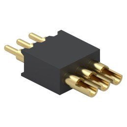 1 pcs : 854-22-003-10-003101 - CONN SPRING PISTON 3POS SLD PCB