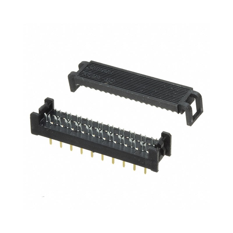 1 pcs : XG2A-2002 - CONN DIP HDR IDC 20P 28AWG VERT