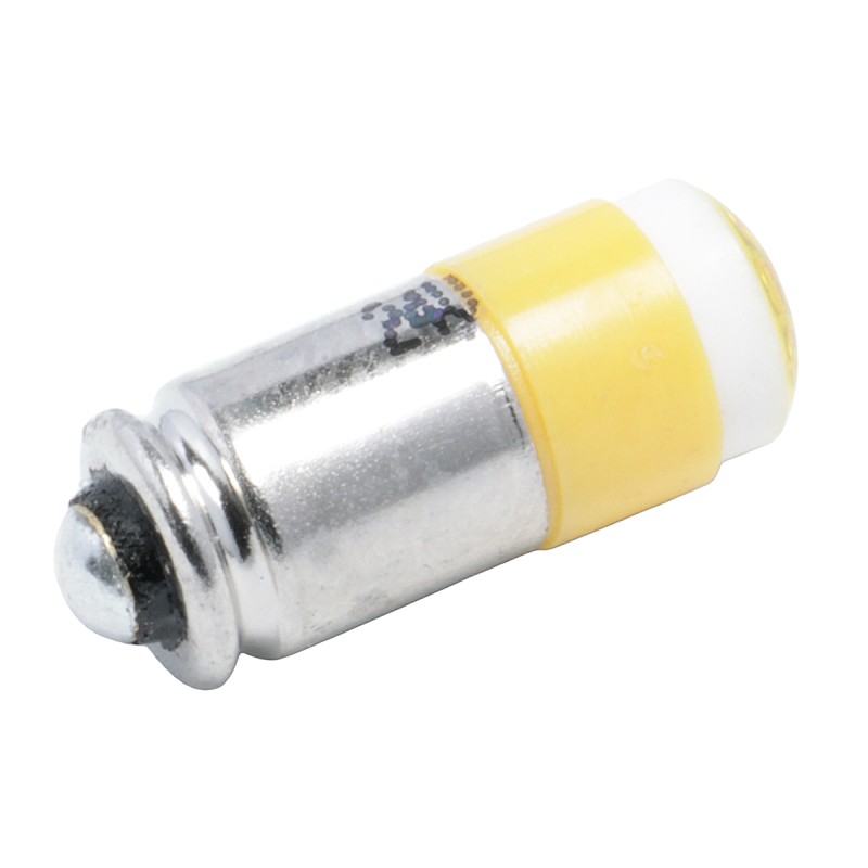 1 pcs - RS PRO Yellow LED Indicator Lamp, 24V dc, Midget Groove Base, 6mm Diameter, 45mcd