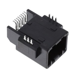1 pcs : MX34R08HF4T - CONN HEADER SMD R/A 8POS 2.2MM