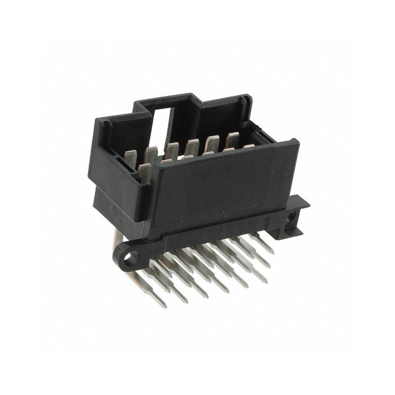 1 pcs : 9-966140-1 - CONN HEADER R/A 18POS 5MM