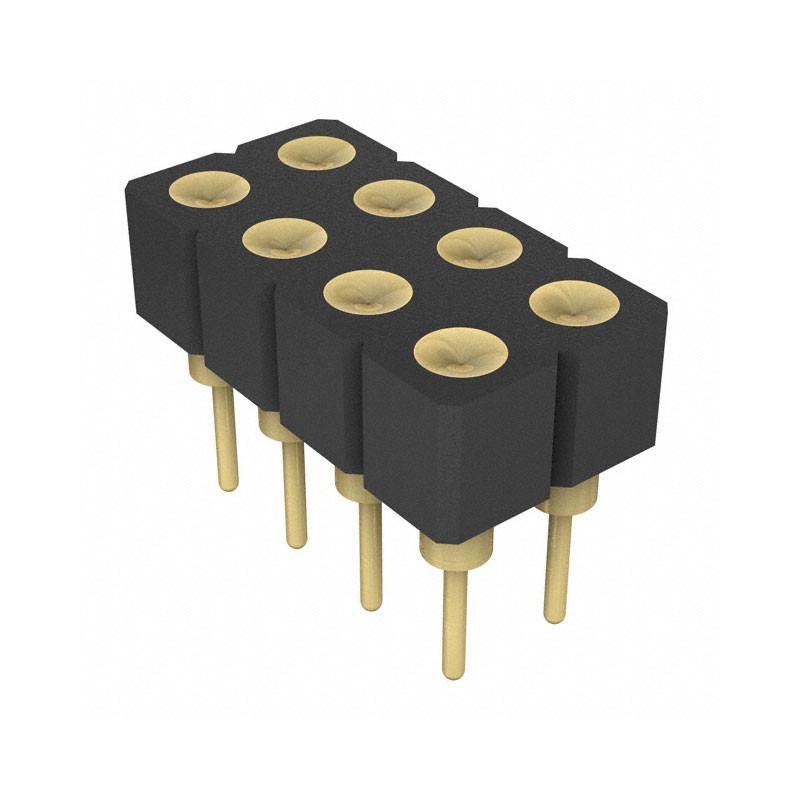 1 pcs : 419-10-208-00-006000 - CONN SPRING TARGET 8POS PCB