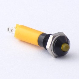 1 pcs - CML Innovative Technologies Panel Mount Indicator, 6mm Mounting Hole Size, Solder Tab Termination, IP40