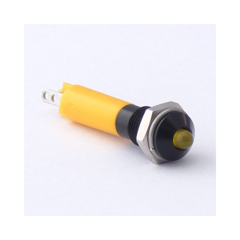 1 pcs - CML Innovative Technologies Panel Mount Indicator, 6mm Mounting Hole Size, Solder Tab Termination, IP40