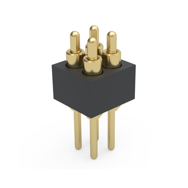 1 pcs : 855-22-004-10-004101 - LOW-PROFILE .050' PITCH THROUGH-